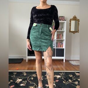 Pilcro Corduroy Mini Skirt